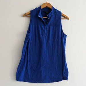 Torrid Royal Blue Smocked Tank Top Size 1/1X